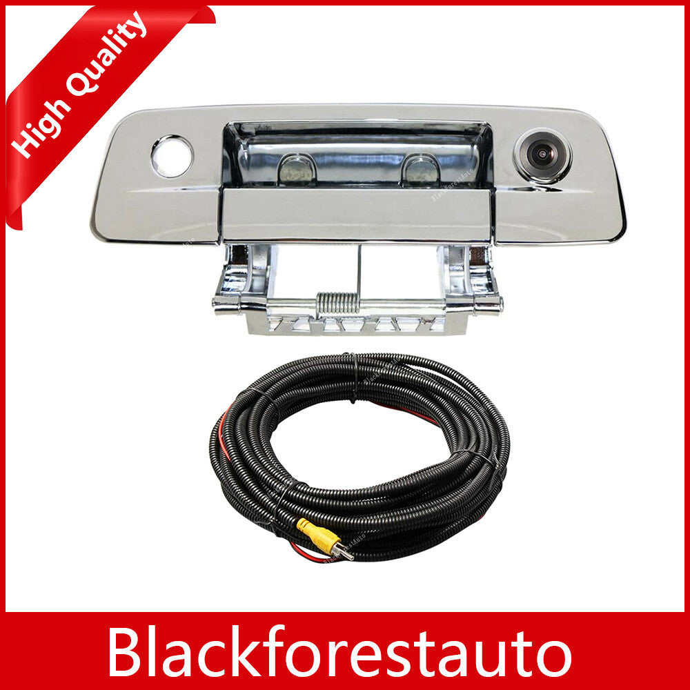 Chrome Tailgate Handle w/Rearview Camera for Ram 1500 2500 3500 09-21 68044906AE Q