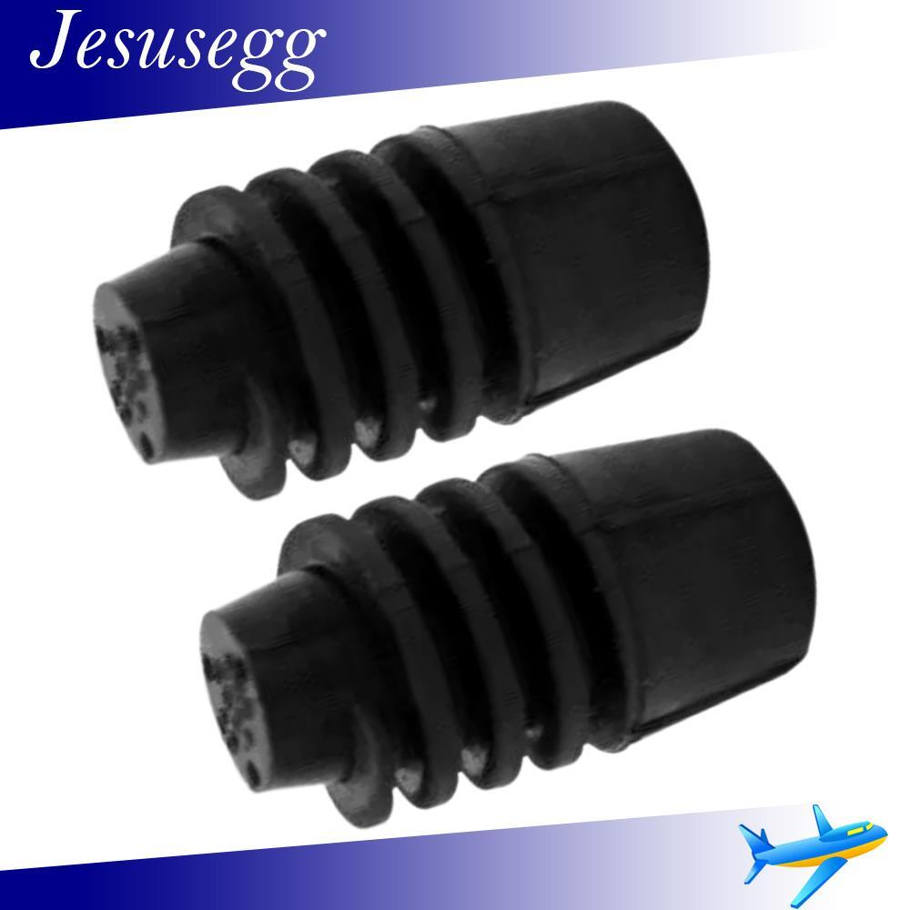 2pcs for Civic 1993-2015 CRZ 2013-2016 Hood Rubber Adjuster Bumper Cushion Black Q