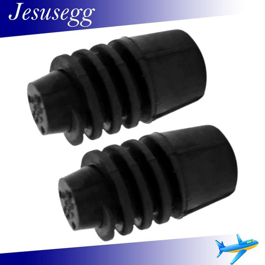 2pcs for Civic 1993-2015 CRZ 2013-2016 Hood Rubber Adjuster Bumper Cushion Black Q