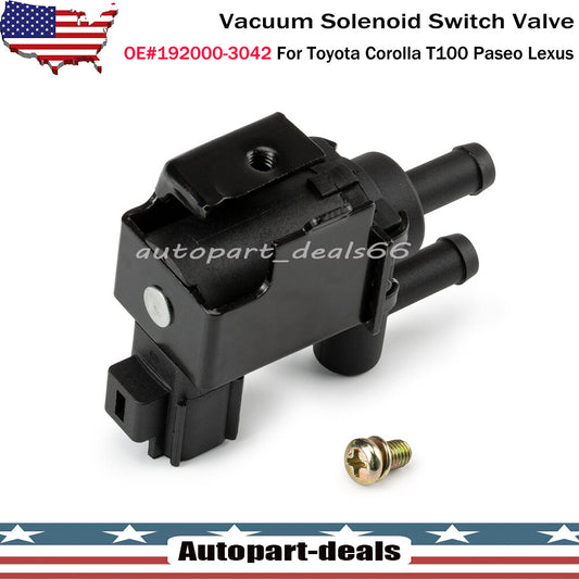192000-3042 for Toyota for Corolla T100 Paseo for Lexus New Vacuum Solenoid Switch Valve
