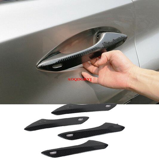4P for Lexus NX200/200t/300h 2015-2018 Carbon Fiber Outer Door Handle Cover Trim