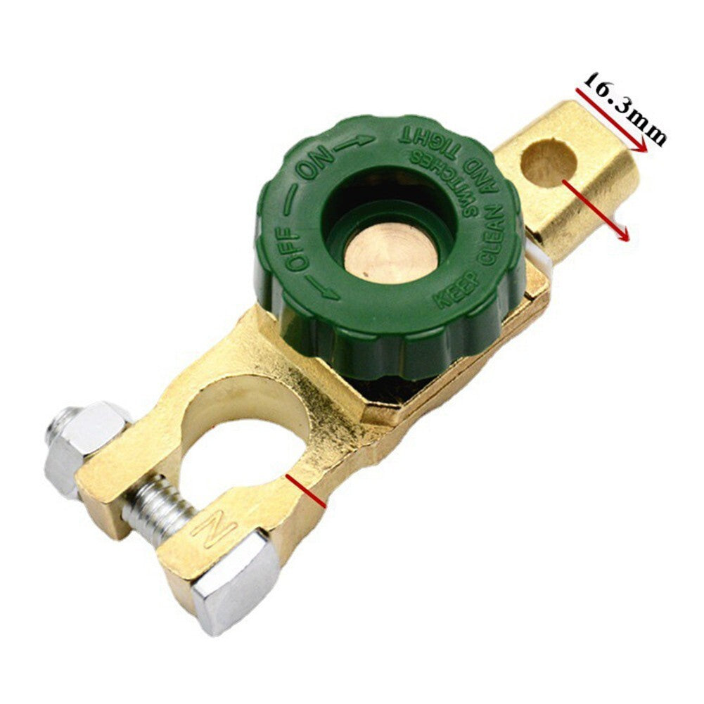 Battery Disconnect Isolator Cut Off Switch Fits Standard Negative Terminal