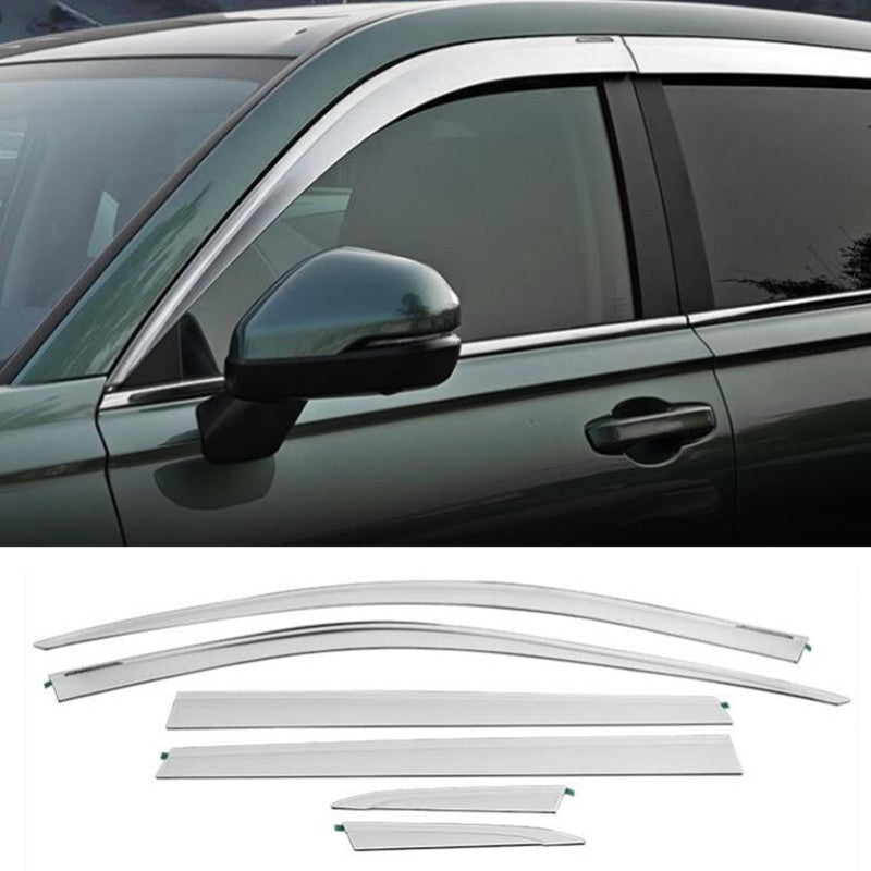 for Honda CR-V CRV 2023+ Silvery Window Visor Vent Shades Sun Rain Guard n