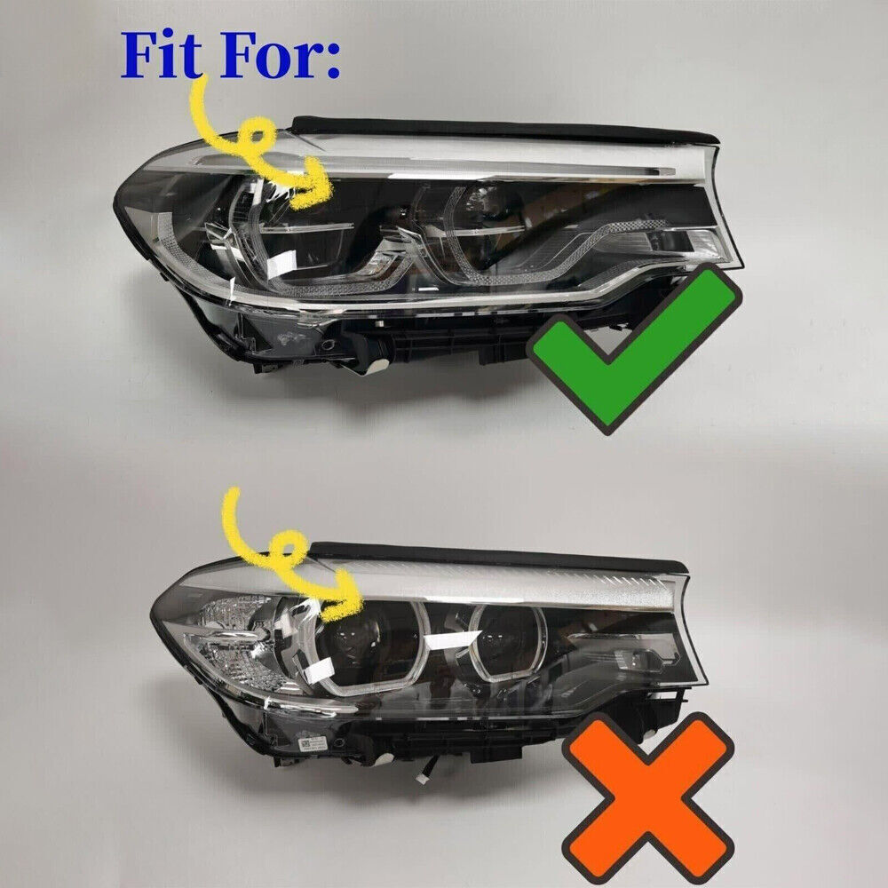 Yellow DRL LED Boards For 17- for BMW G30 530i 540i F90 M5 Daytime Running Lights