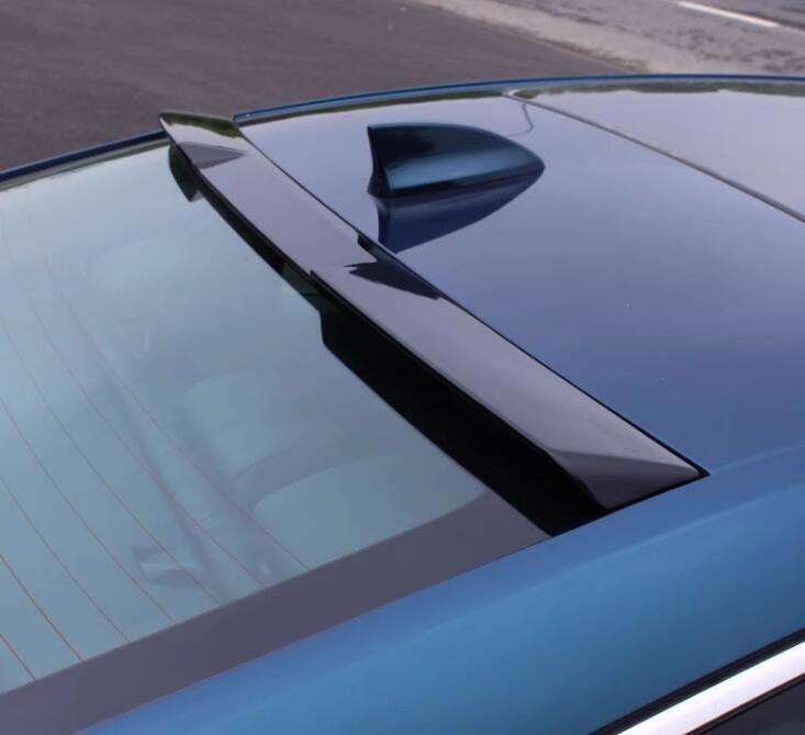 2x black ABS Rear Trunk Spoiler Lip Tail Roof Wing for Honda Accord 2023-2024 n