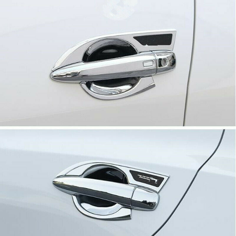 12X ABS Chrome Exterior Door Handle Bowl Cover Trim for Nissan Sentra 2020-2022
