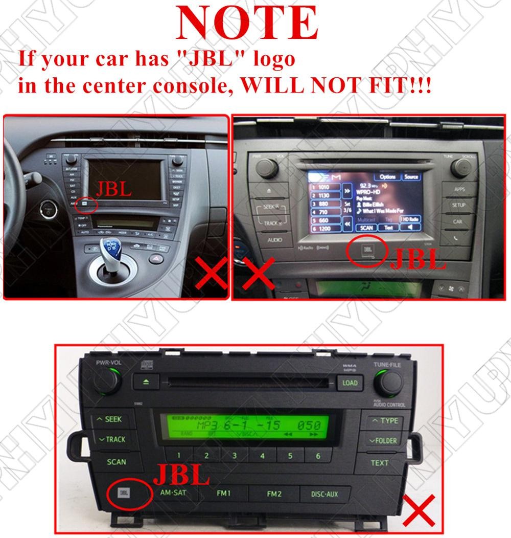 9 Stereo Radio GPS Nav Head Unit 4+64GB Player for Toyota Prius 2010-2015 LHD