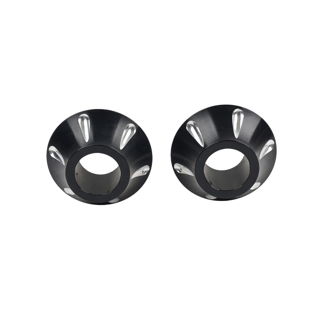 Front 25mm Tapered Axle Wheel Spacers for Harley Electra Glide Road King 08-2023 Q