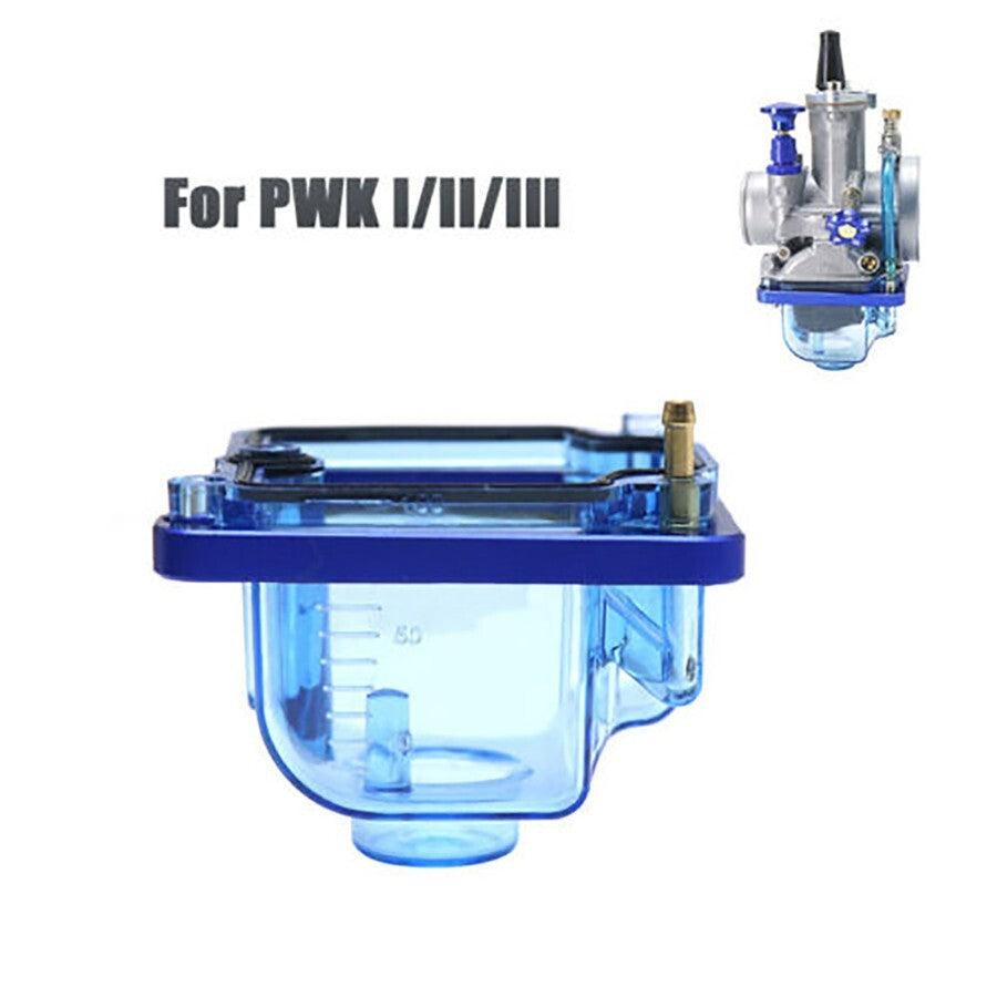 Transparent Carburetor Bottom Float Bowl Plastic Shell For PWK I/II/III Carb