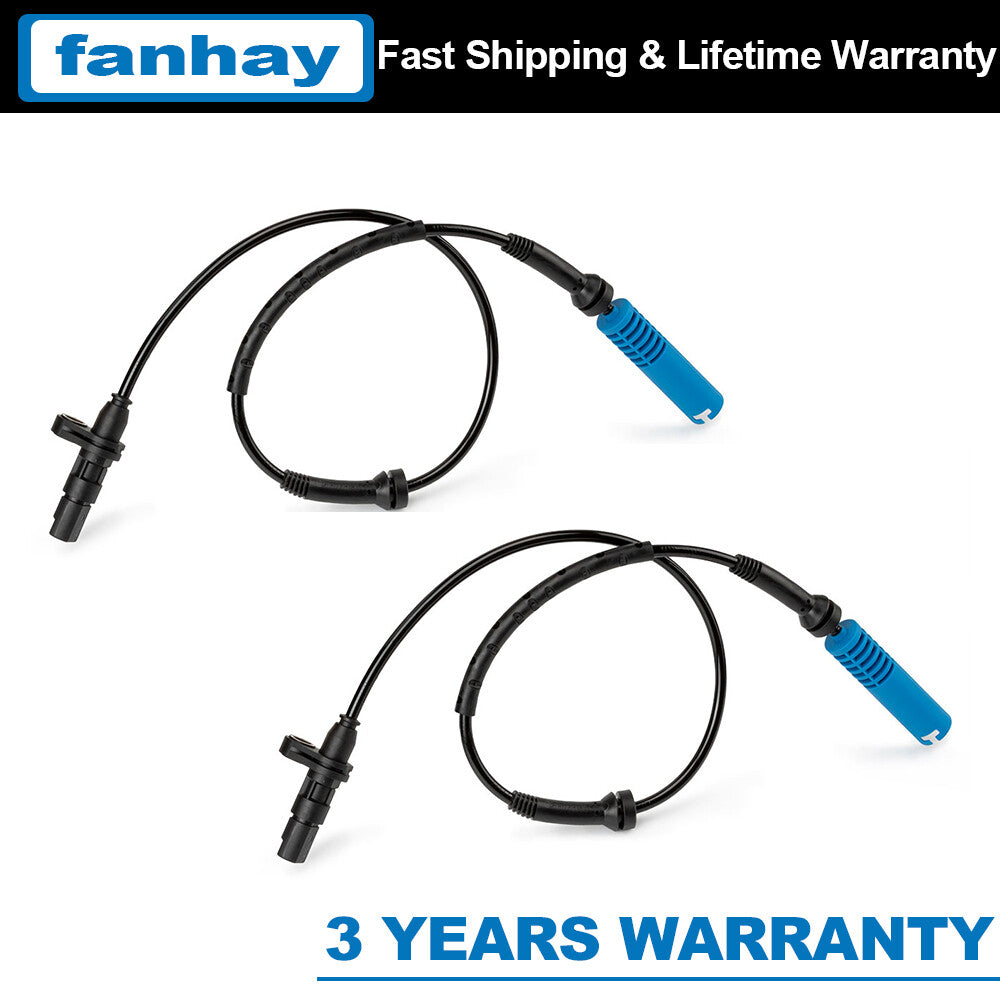 2 pieces (34526756379) for BMW X5 E53 2000-03 ABS wheel speed sensors (front left and right).
