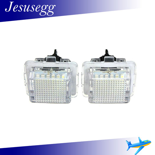 2pcs LED License Plate Light for 06-12 for Mercedes for Benz W212 W221 S550 S600 S63 S65 Q
