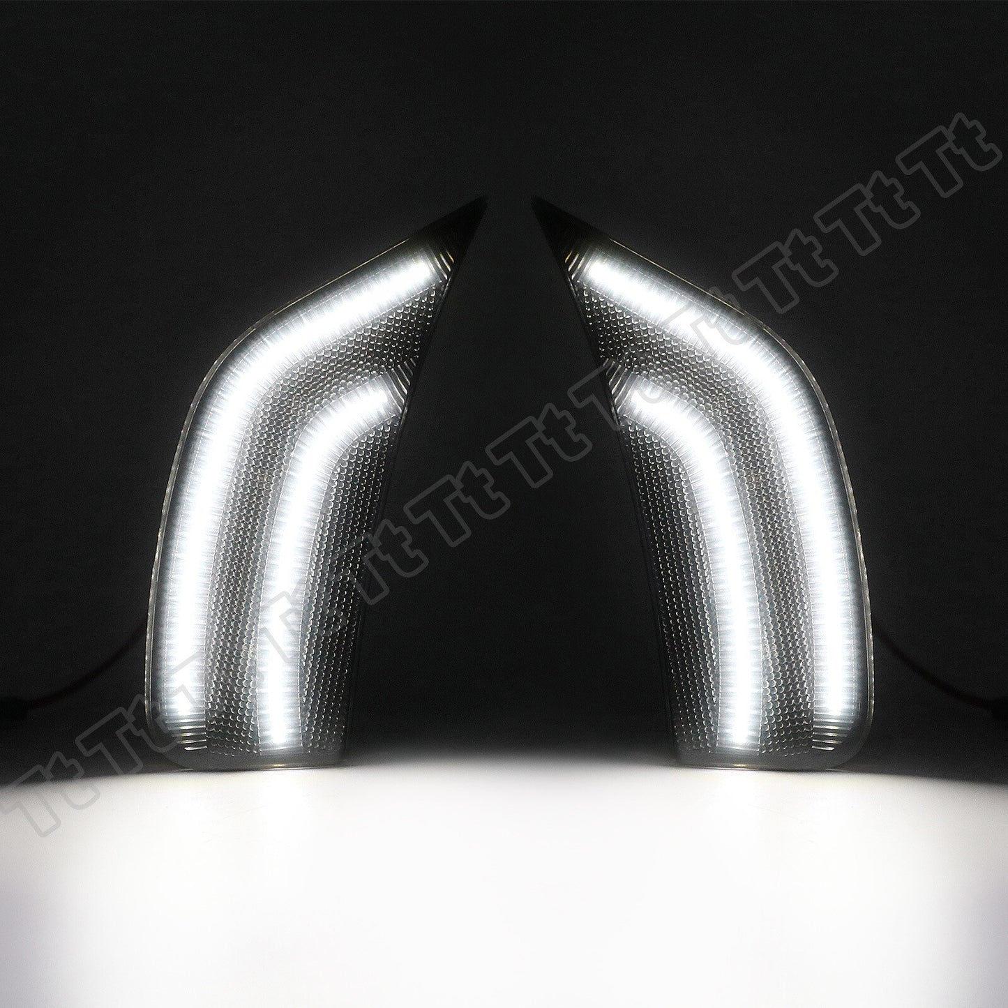 White LED Side Marker Lights for 2021 - 2023 for Cadillac for Escalade for Suburban for GMC - v
