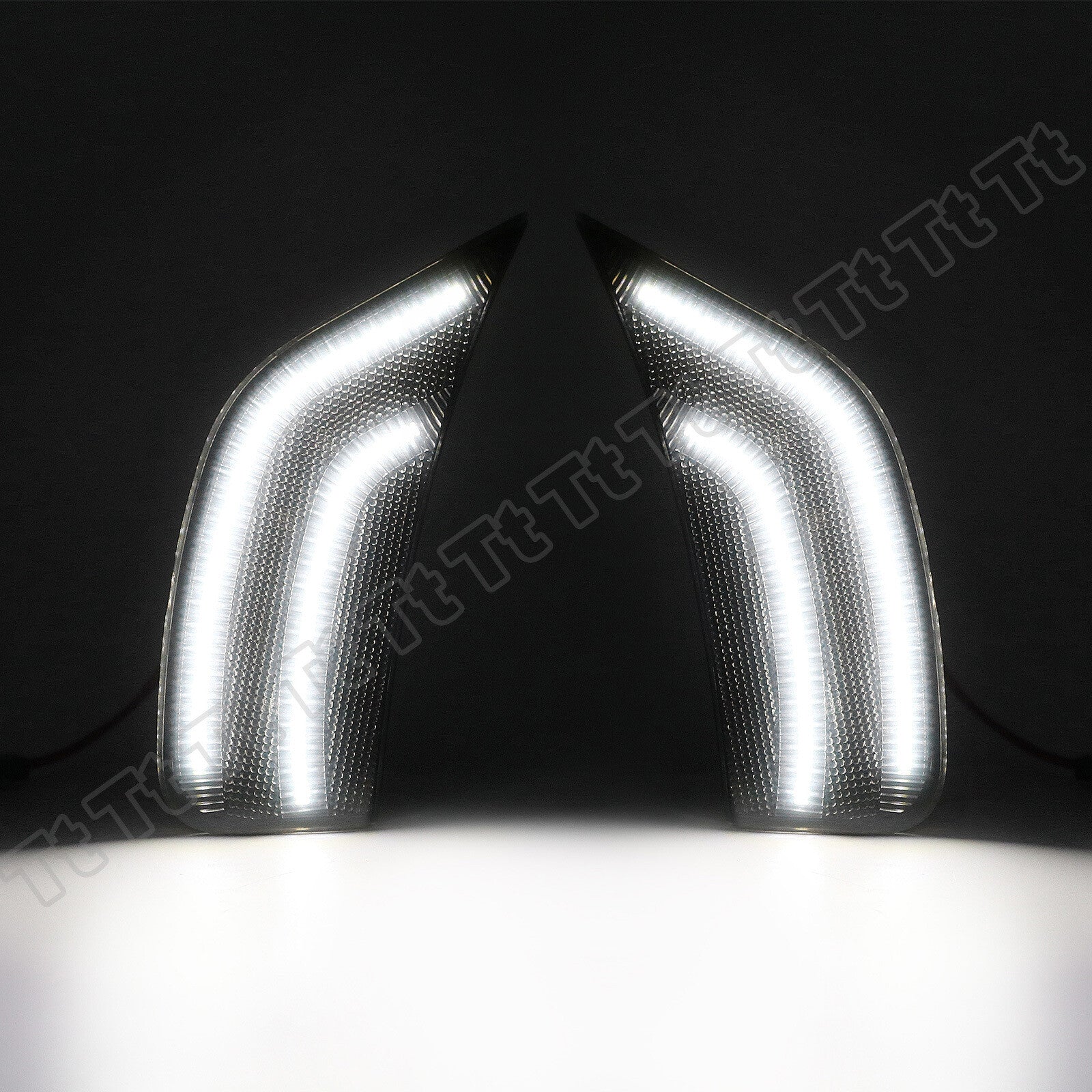 White LED Side Marker Lights for 2021 - 2023 for Cadillac for Escalade for Suburban for GMC - v