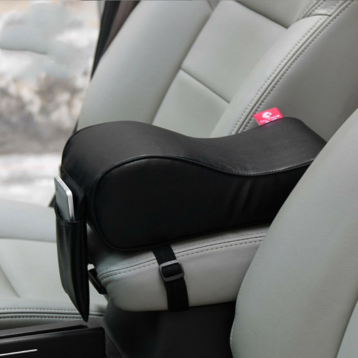 Car Accessories memory Foam Armrest Cushion Cover Center Console Box Pad Protect