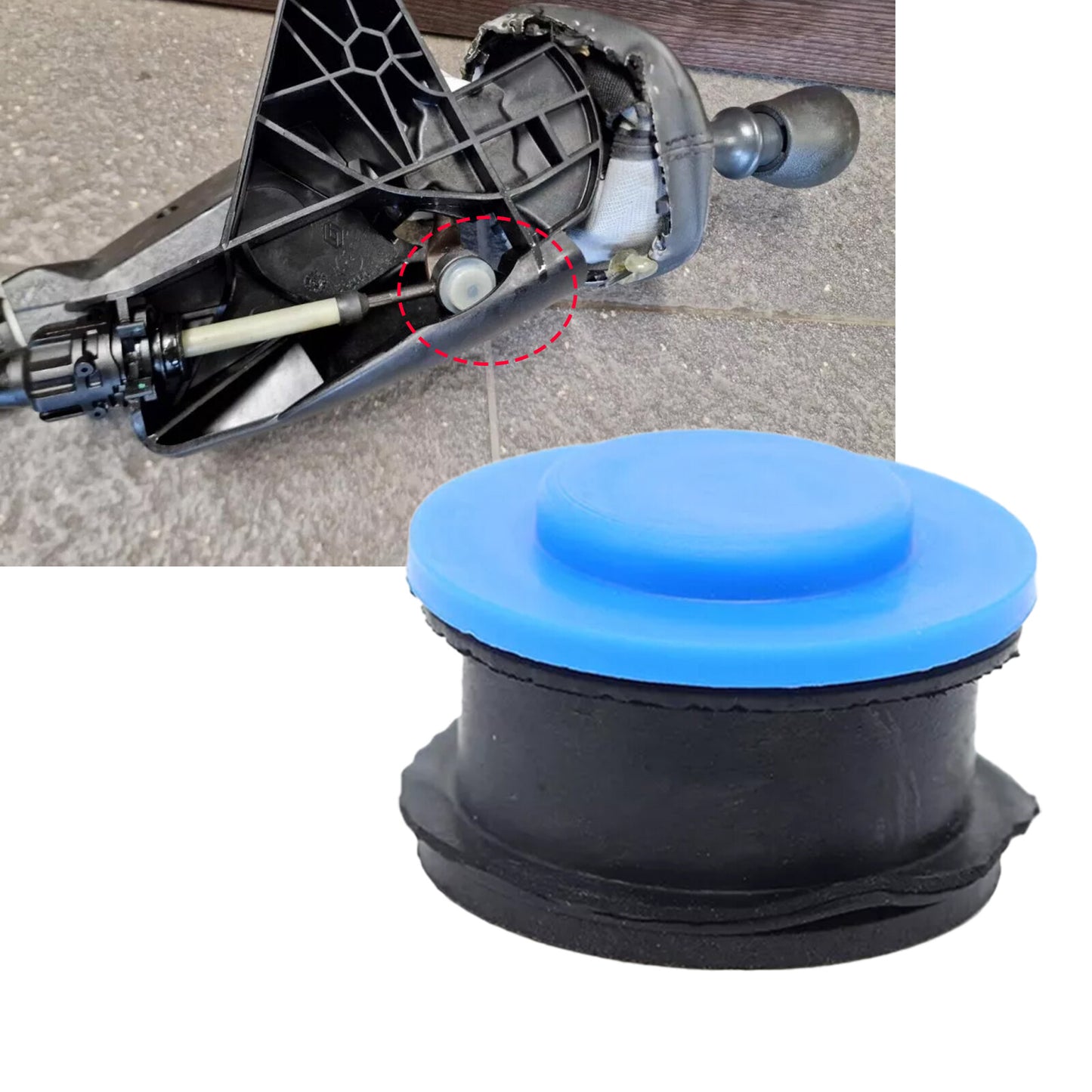 2X Gear Shift Cable Linkage End Repair Bushing Kit for Vauxhall Vivaro Van 1.6