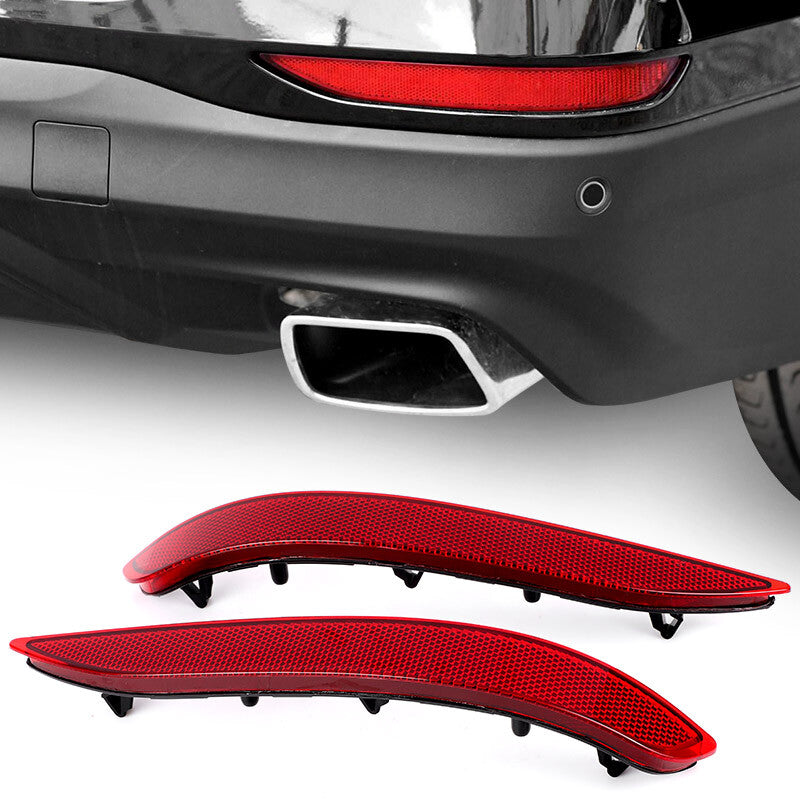 Pair Bumper Reflectors Brake Light Rear LH RH for Chevrolet Equinox 2018-2020