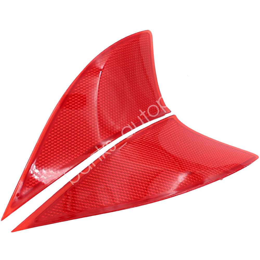 Left+Right Rear Bumper Reflectors Fits for Lexus 2016 IS200t 2014+ IS250 IS300 IS350