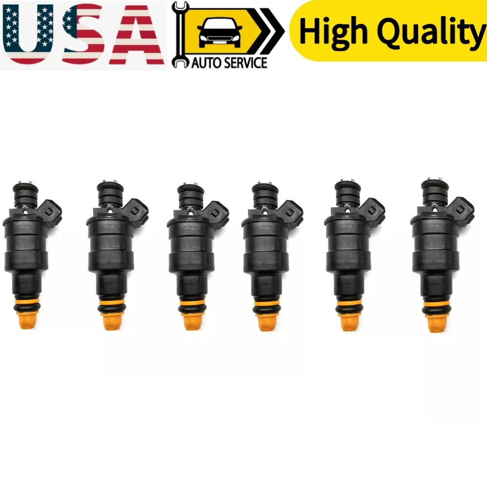 6 X FUEL INJECTORS 0280150158 FOR 83-92 for PORSCHE 911 CARRERA 3.2L for RENAULT 25 2.5T