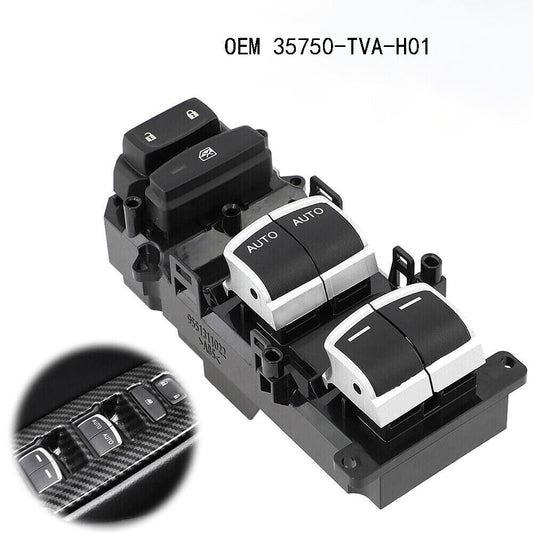for Honda Accord 2019-2023 Front Driver Side Power Window Switch 35750-TVA-H01