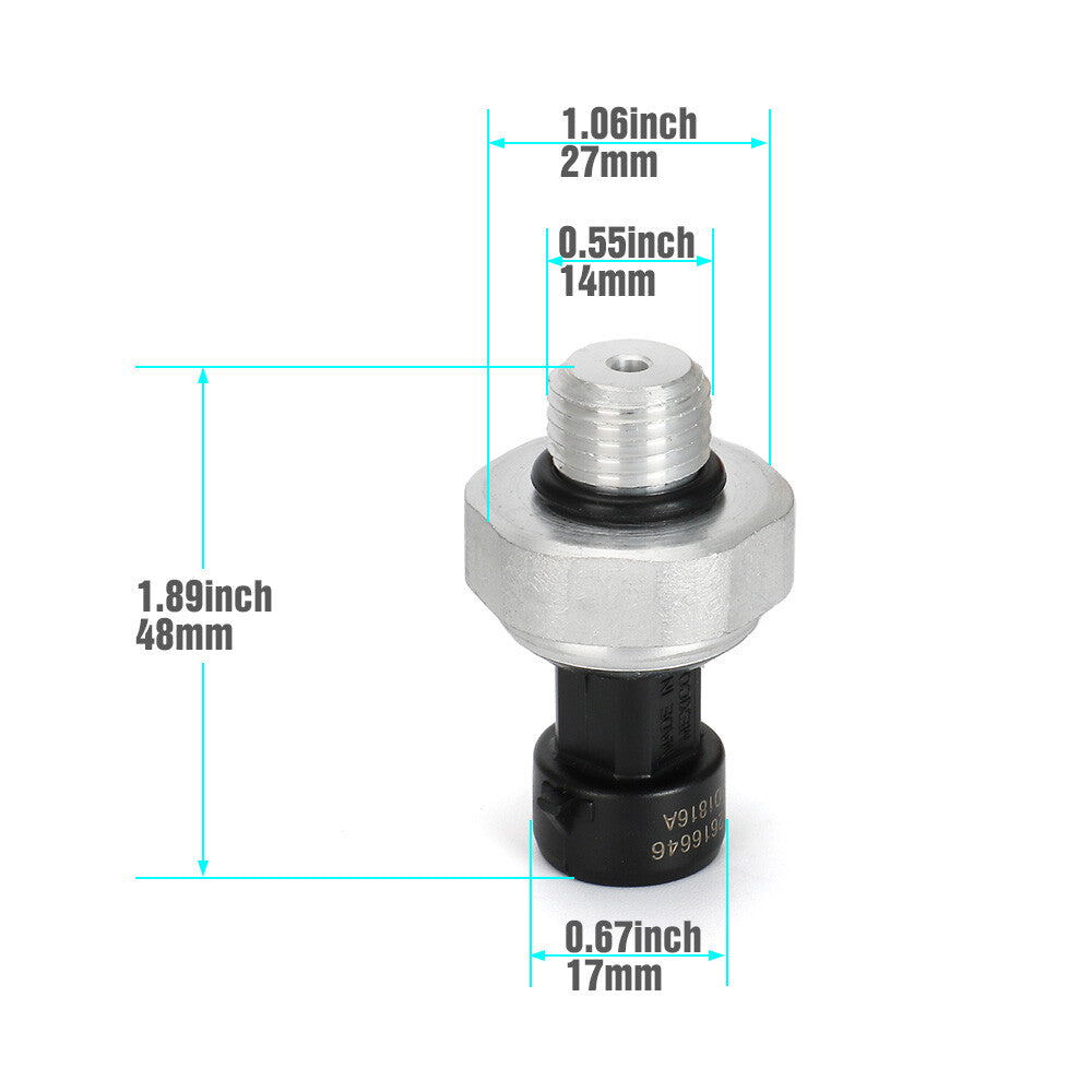 Engine oil pressure sensor switch with wiring suitable for Impala Malibu 3.5L and 3.9L engines. n