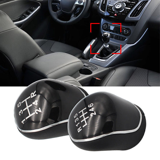 Car Shift Gear Knob 5/6 Speed  for ford  C-Max Focus Mk2 Mk3 Kuga S-Max Q