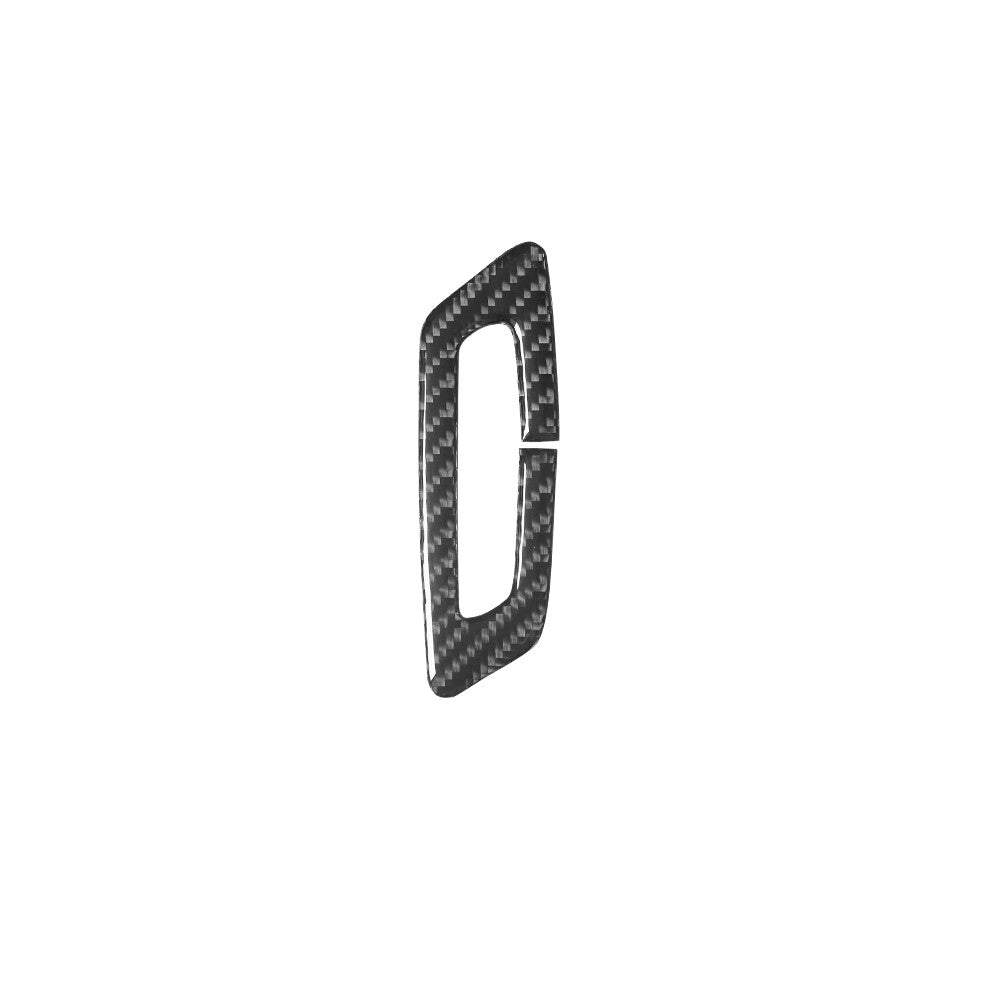 Carbon Fiber Interior Memory for Seat Control Cover Trim for Chevy Camaro 2016-2018
