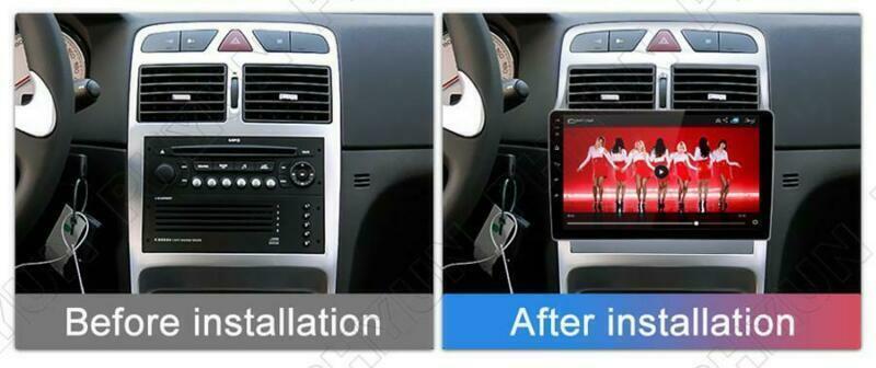 9 For 2004-2013 for Peugeot 307 Android 9.0 Stereo Radio Player GPS Navi Wifi 2+32G
