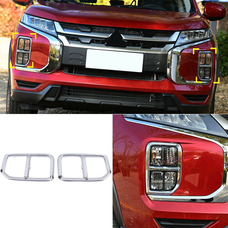 Carbon Fiber Front Bumper Fog Light Lamp Cover Trim for Hyundai Elantra2021-2023 v