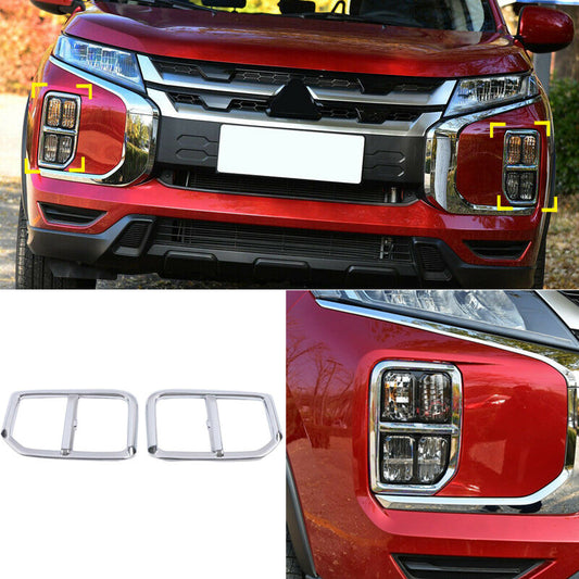 Carbon Fiber Front Bumper Fog Light Lamp Cover Trim for Hyundai Elantra2021-2023 v