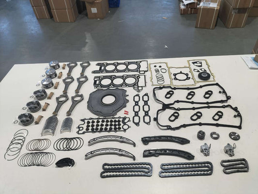 AJ133 5.0L Engine Overhaul Rebuild Kit w/ Rod & Timing for Jaguar Ranger for Rover n