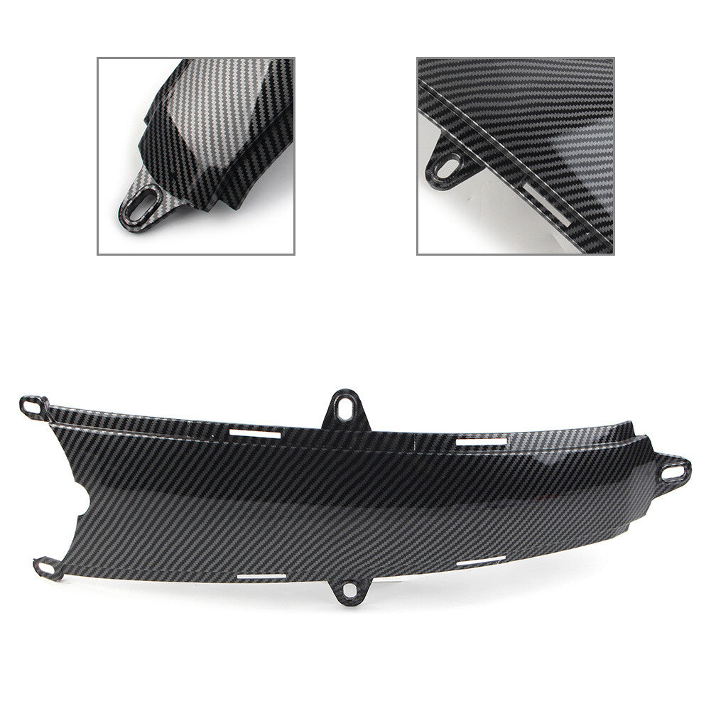 Carbon Fiber Look Tank Center Cover Panel for Ducati Monster 696 796 1100 08-14