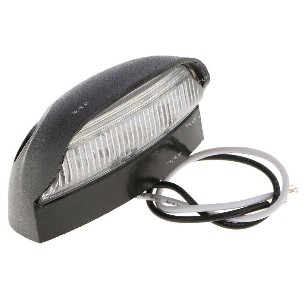Truck LED Rear Tail Lamp Rear Number License Plate Light For Trailer Truck Lorry Q