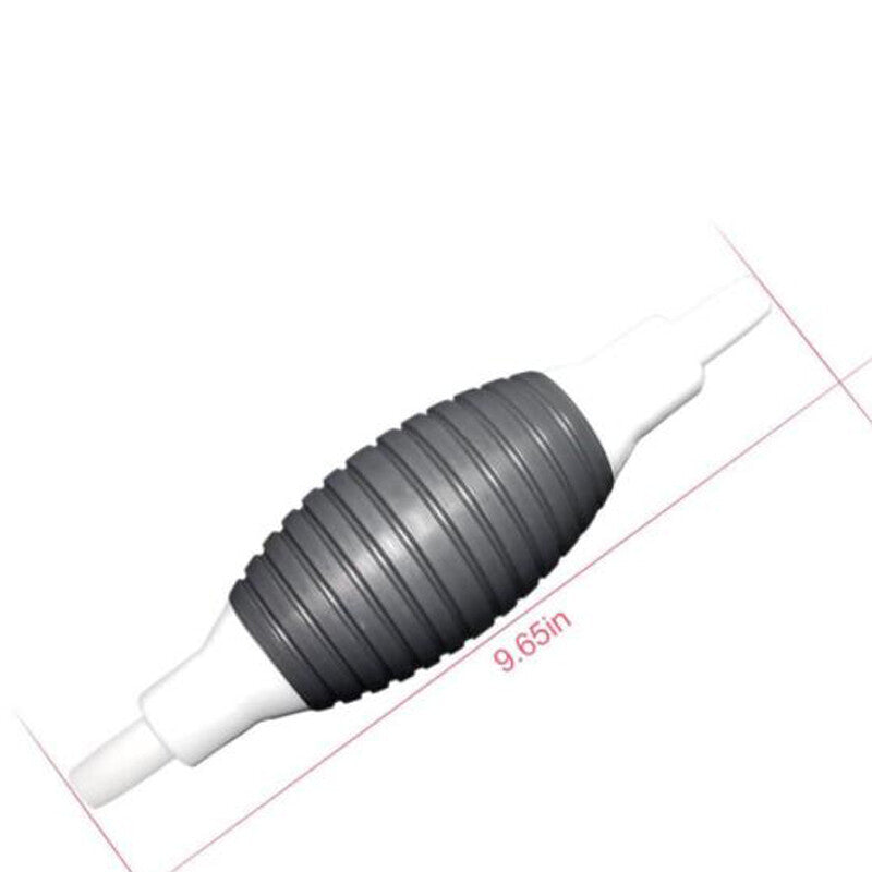 High-flow siphon manual pump for automotive fuel transfer suitable for gasoline and diesel - n