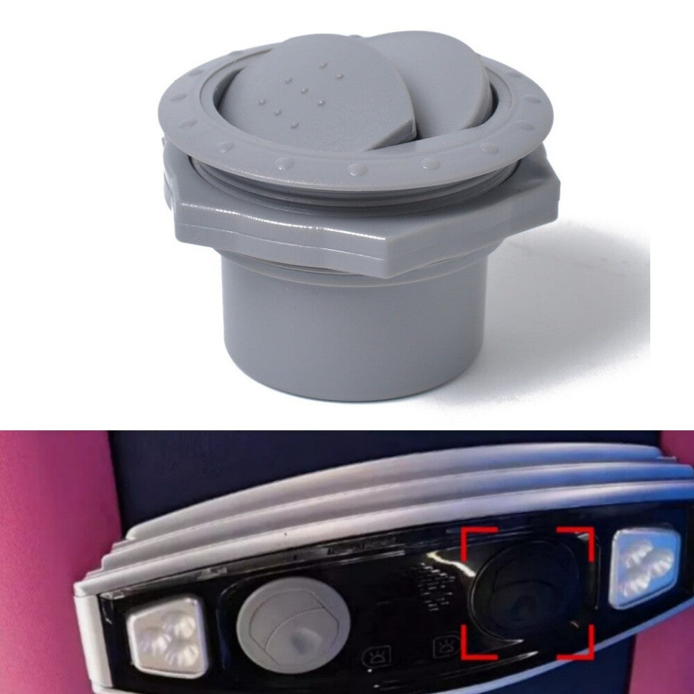 Universal Car Air Conditioning Outlet Black Round A/C Vent For RV Boat Bus Yacht