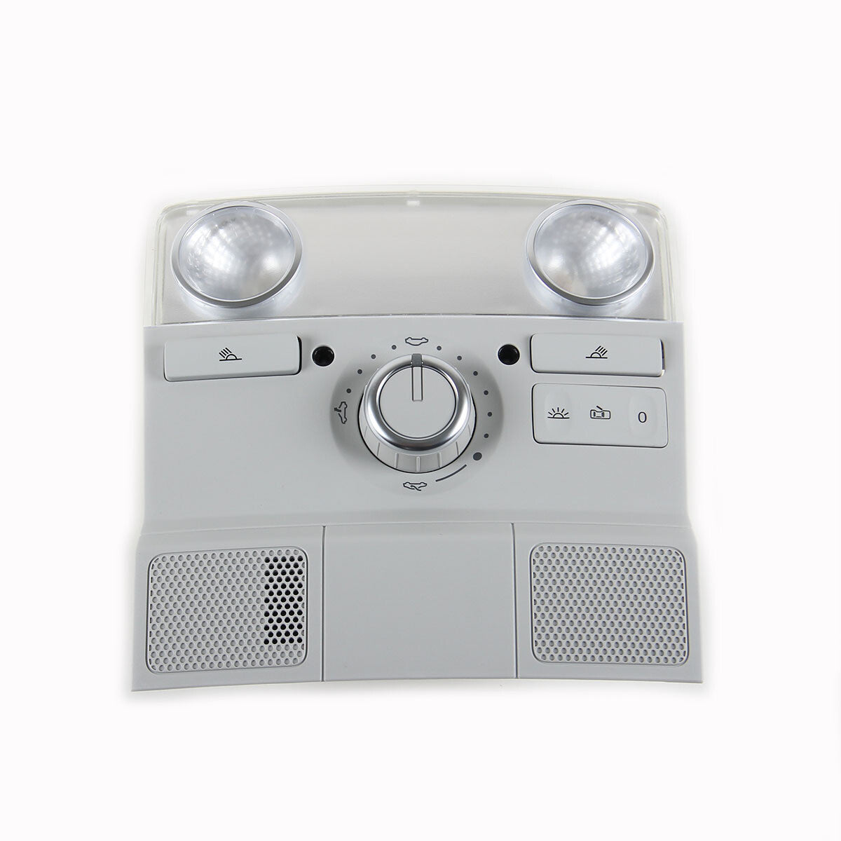 Interior Roof Reading Light Knob Chrome Gray Fit for VW for Jetta for Passat #1K0947106E# Q