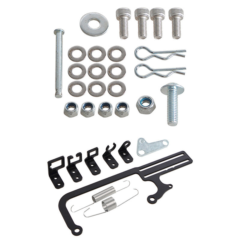 Suitable for 304147 EZ-EFI cable mounting kit, carburetor throttle cable mounting bracket, black.