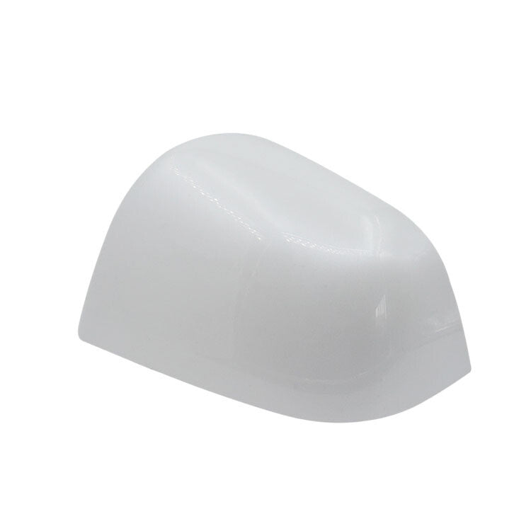 Driver's Side for Tesla for Model y Pearl White Rear Mirror Cover Skull Cap Q