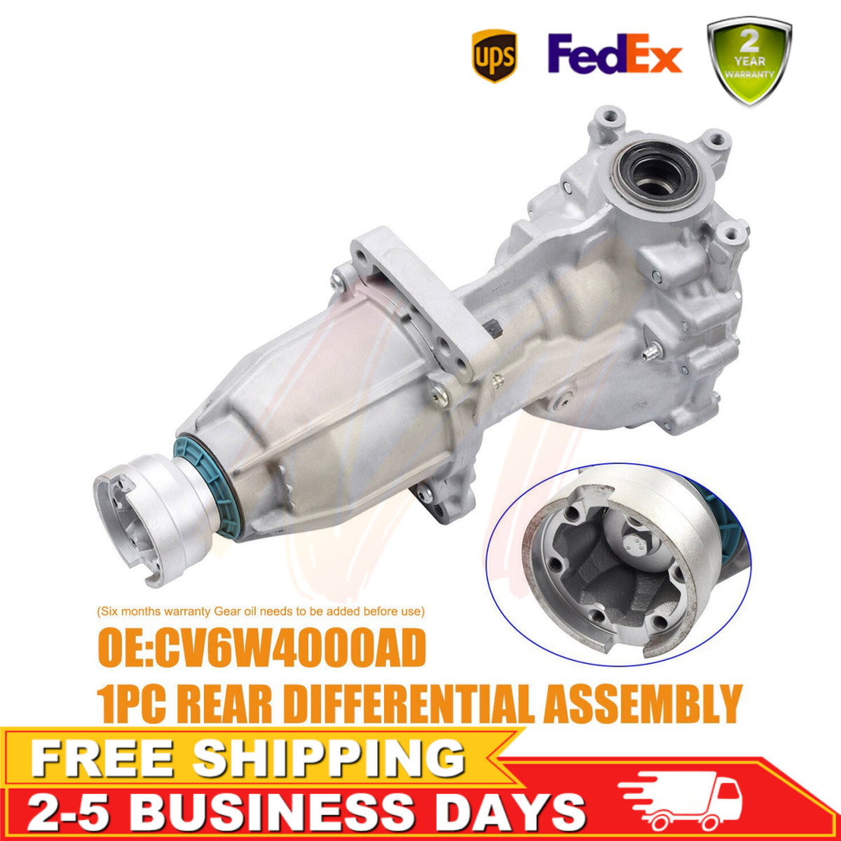 Rear Differential Assembly CV6W4025CD Fit  for ford  Edge Explorer for Lincoln MKC MKZ MKX Q