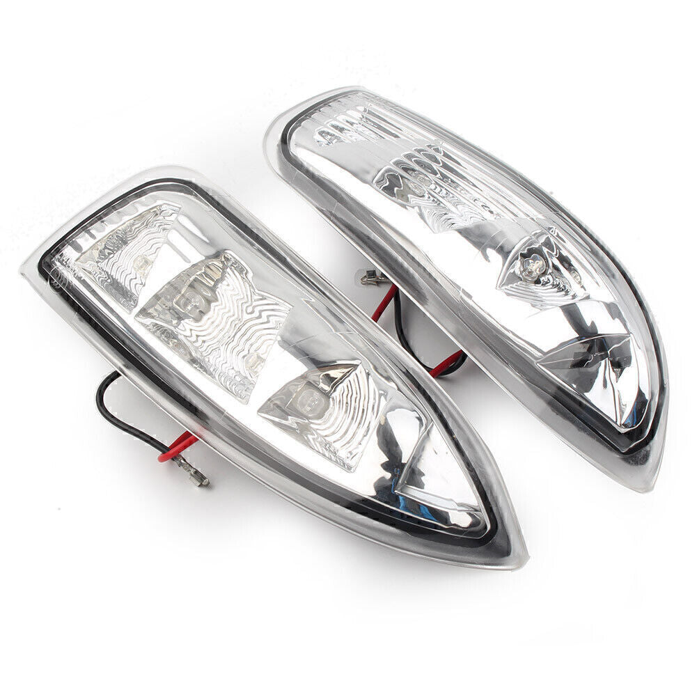 2x Side Rear View Mirror Turn Signal Light Fit for Chevy Epica 2007-2014 Clear