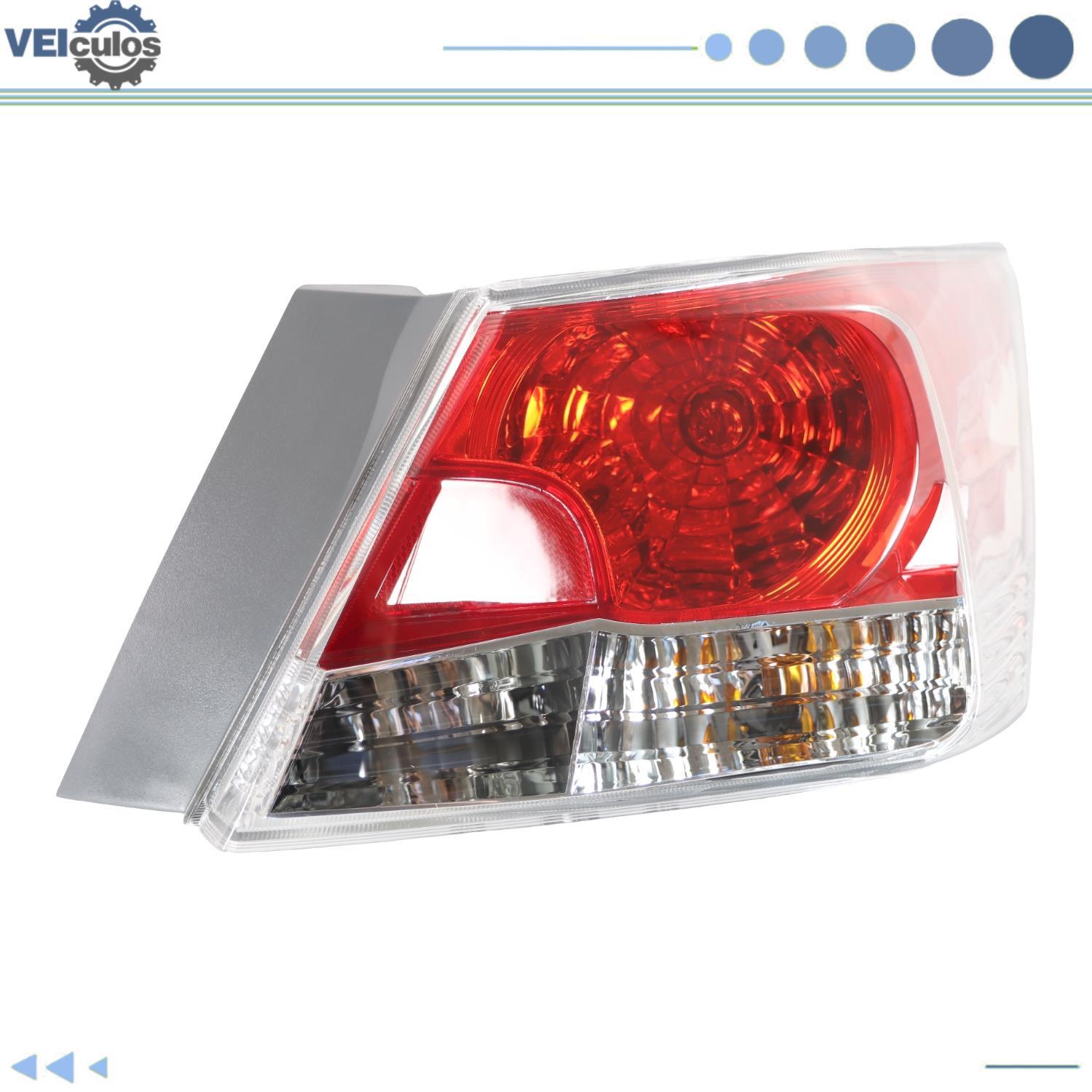 Tail Lights W/ Bulbs For 2008 2009 2010 2011 2012 for Honda Accord HO2801172