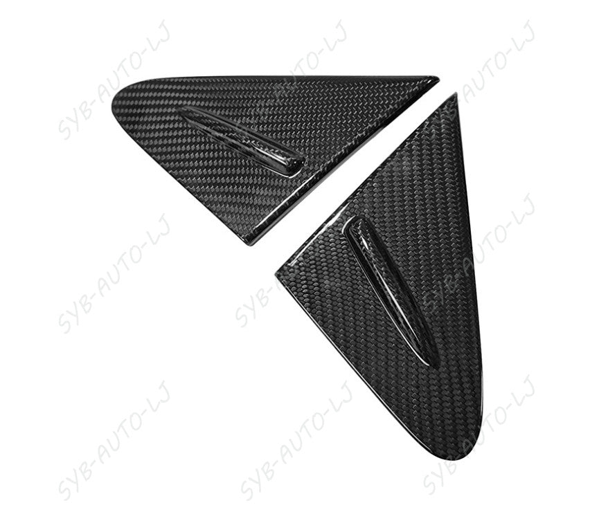 For 23-25 for Corolla GR Hatchback Dry Carbon A-pillar Triangular Window Panel Trim n