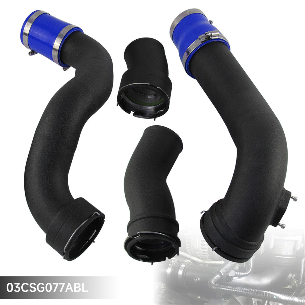 Aluminum Charge Pipe + Boost Pipe Hose Kit for BMW 535i F06/F12 640i 740i N55