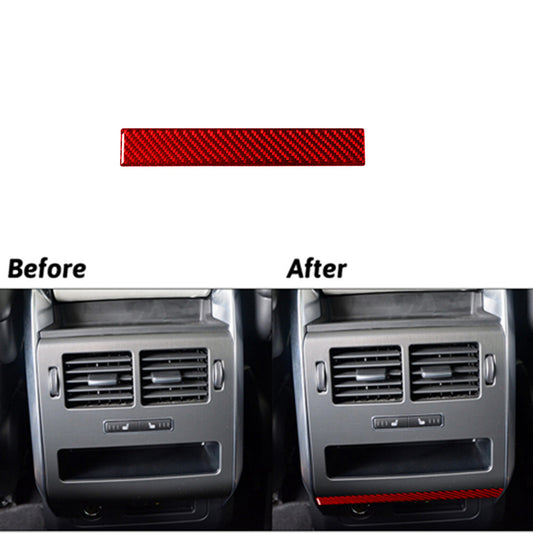 2pcs Carbon Fiber Glove Box Handle Trim for Mustang Convertible 2001-2004 v