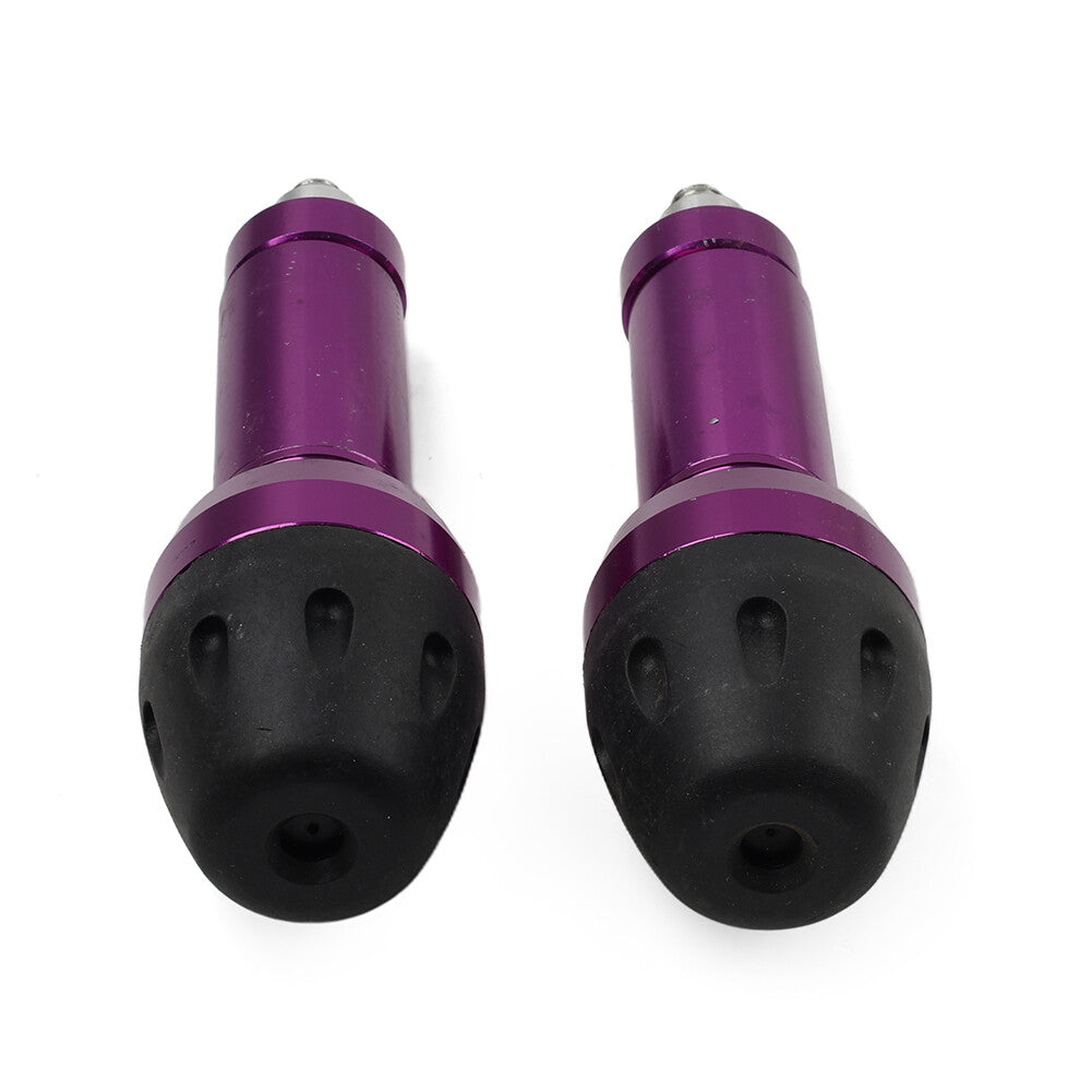 Purple 8MM 10MM Motorcycle Exhaust Frame Slider Crash Falling Protector