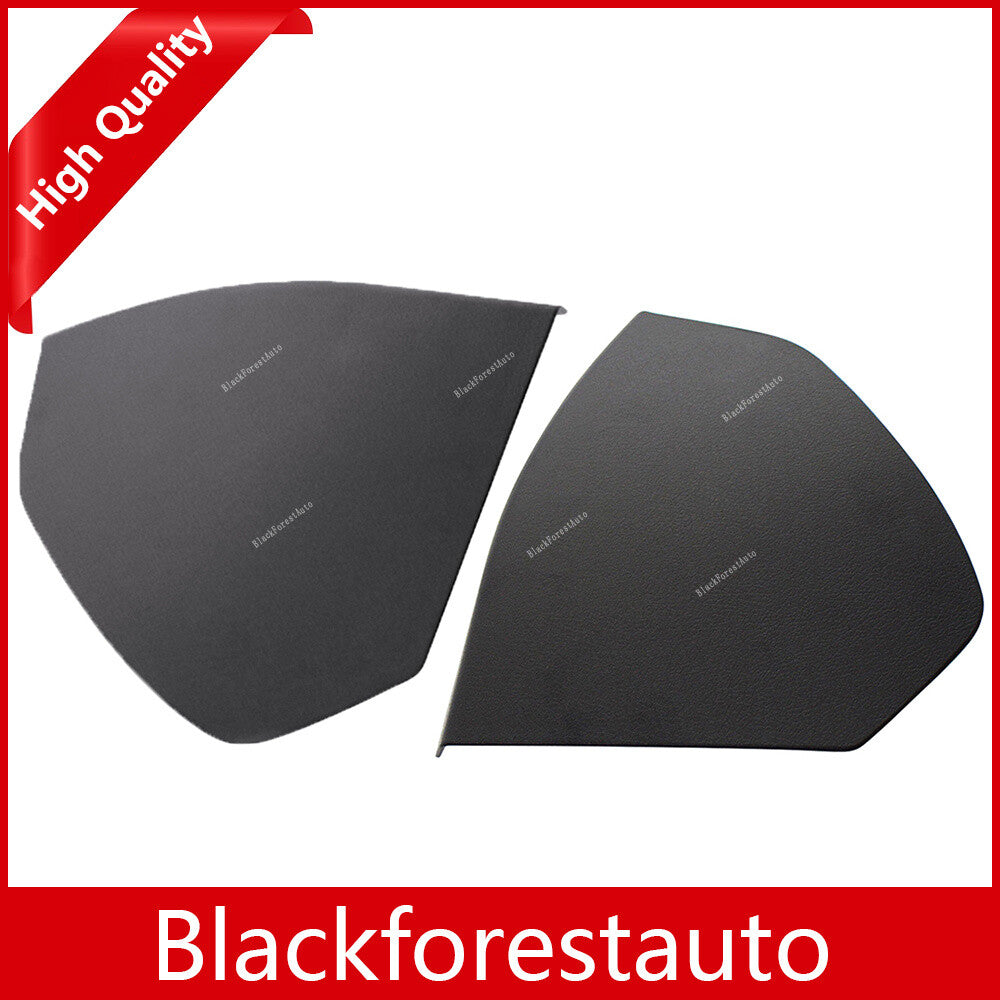 2pcs Black Fits for Benz W211 E-Class Interior Door Cover Panel Trim Front RHLH Q