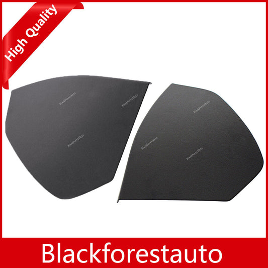 2pcs Black Fits for Benz W211 E-Class Interior Door Cover Panel Trim Front RHLH Q