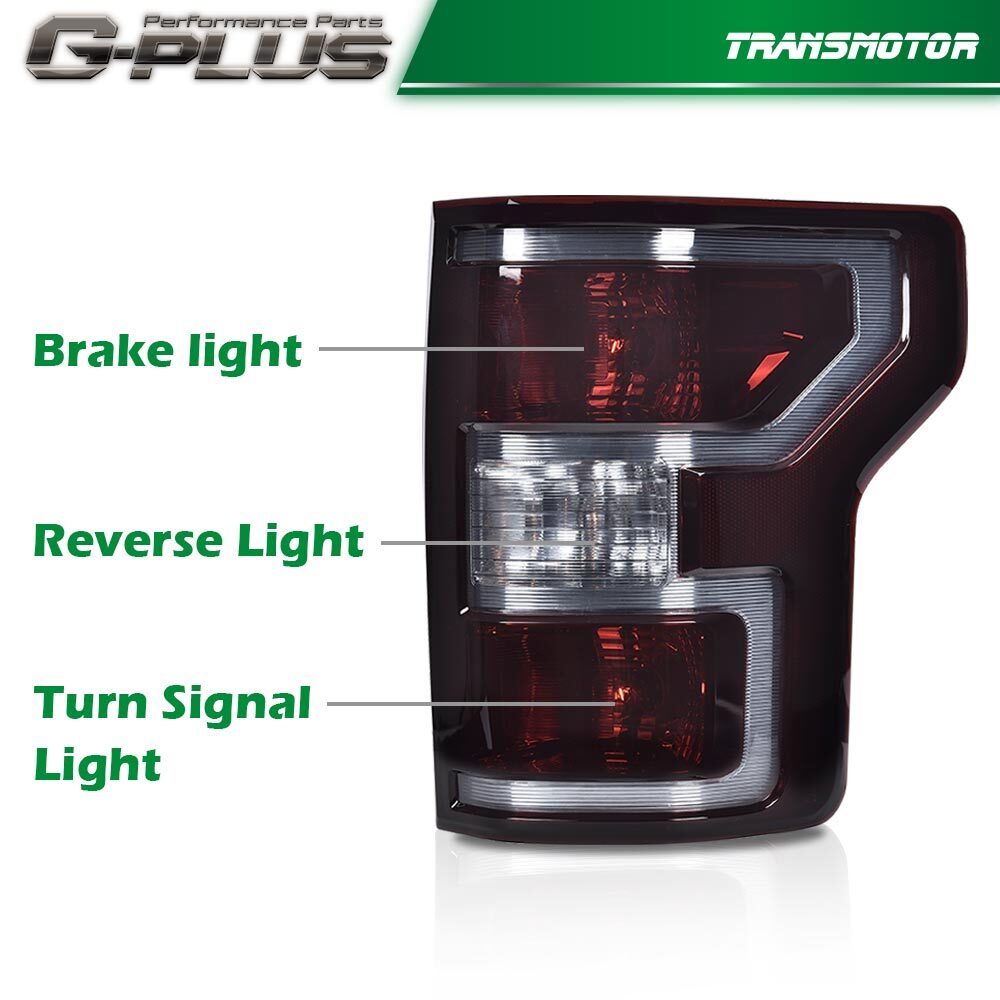 Suitable for 2018-2020 pickup rear taillight brake light assembly smoke- v