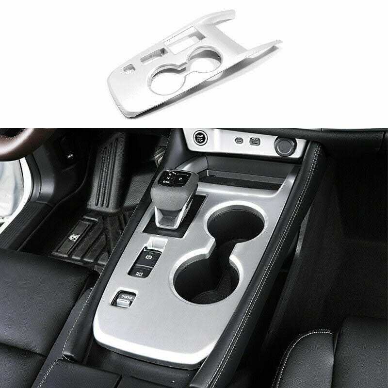 for Nissan Rogue X-Trail 2021-2023 Silver Central Console Gear Shift Panel Trim