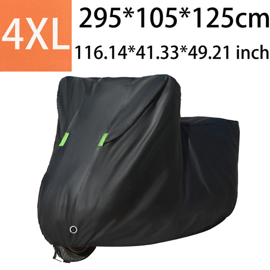 4XL Motorcycle Protective Case - Waterproof, Outdoor, Windproof, Storage, All-around Protection