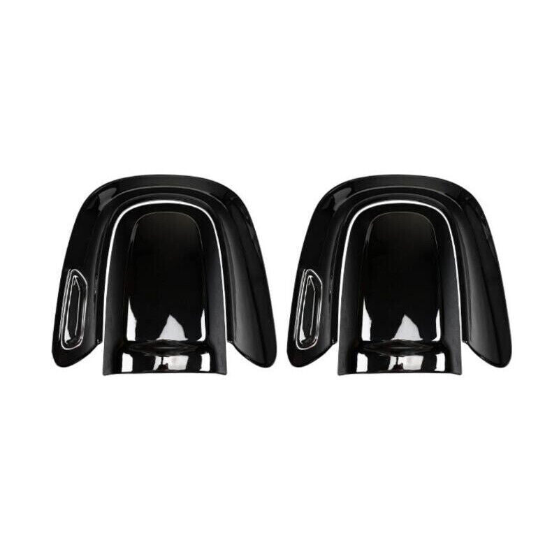 Fit for Benz EQE EQS 2023 Gloss Black for Seat headrest Cover Panel Trim 6PCS B n